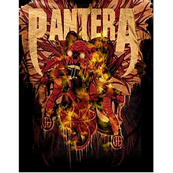Pantera Heart Full of Lies thrash metal rock Official T-shirt 2XL XXL NWT - Picture 2 of 2